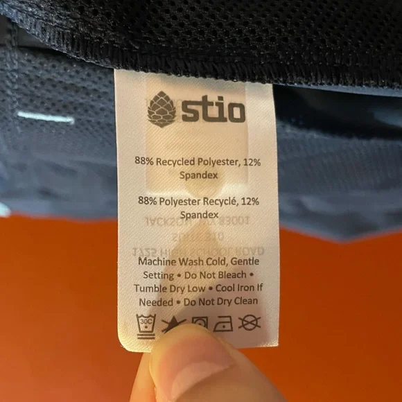 Stio Men’s CFS Board 4 Way‎ Stretch Water Repellent Mountain Blue Gorpcore Pants